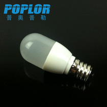 LED bulb light 0.5W plastic candle light Refrigerator washing machine sewing machine special PC