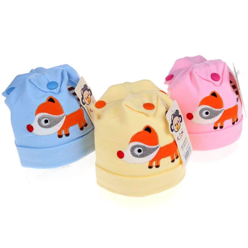 Sheriwa three-button squirrel cotton baby hat Winter hat Baby warm hat E-225