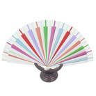 西班牙扇彩虹扇喷漆扇，支持定制。
