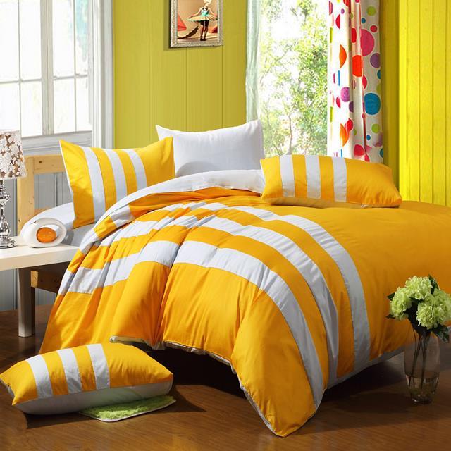 4-piece set, bedding, active, checkered, treatment, manufacturer, all-cotton, twill