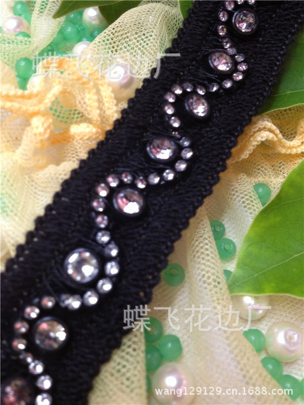 Cotton lace, mesh chain lace, chain lace, aluminum chain lace thumbnail