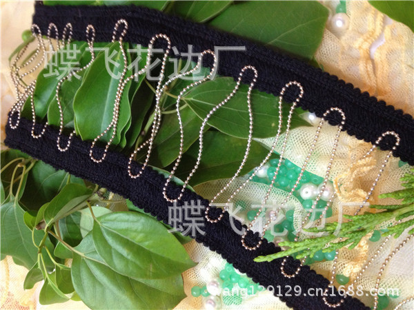Copper Chain Lace, Mesh Chain Lace, Iron Chain Lace, Aluminum Chain Lace Specification drawing