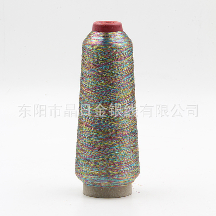 金银丝线 PET薄膜三彩芝麻金银线三彩金银丝一件批发L-88图