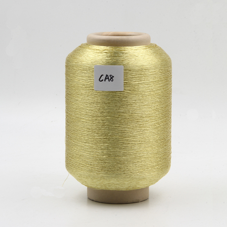 600D cotton light white gold silver thread CA8 details Picture