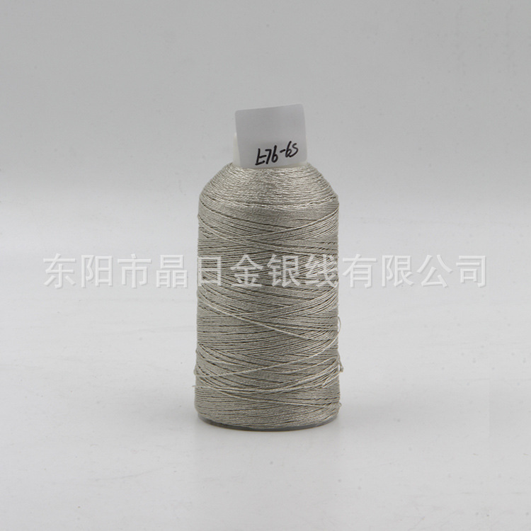 PET film, 6-strand silver and gold thread, 6-strand silver and gold wire, L-76-6S details Picture