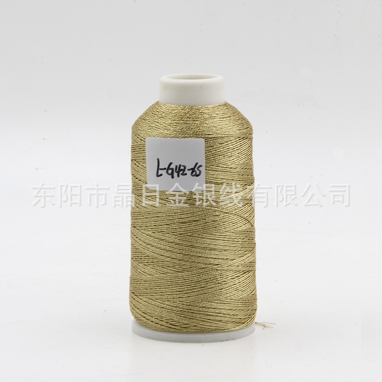 PET薄膜荧光金6股白金金银线金银丝 L-G42-6S产品图