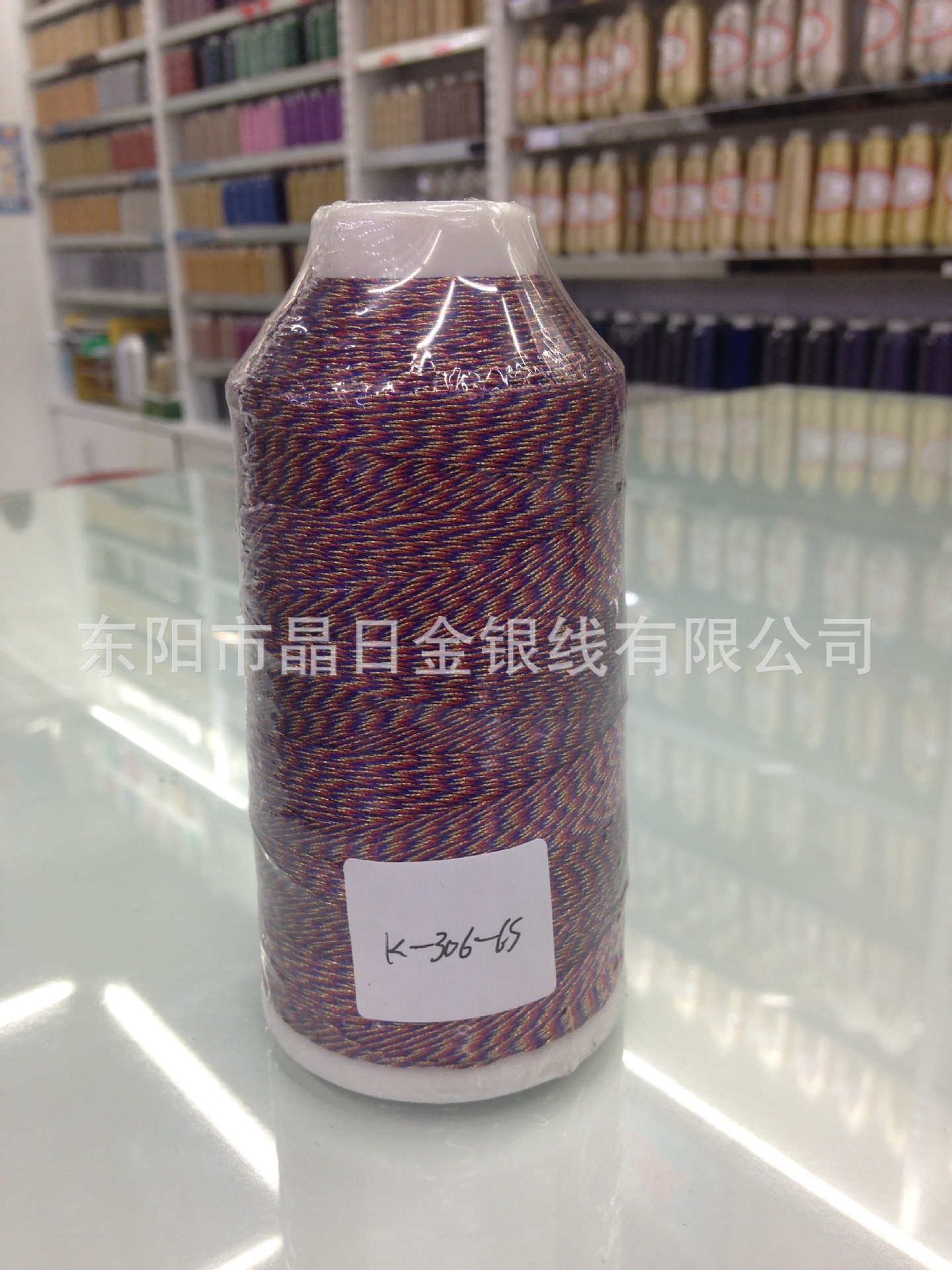 Mixed color 6-strand gold and silver wire K-306-6S Specification image