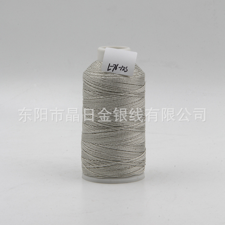 PET film, 12-strand silver-gold thread, multi-strand silver-gold wire, L-76-12S