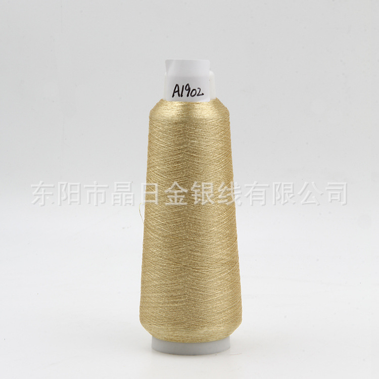 淡色白金进口金银线 A1902