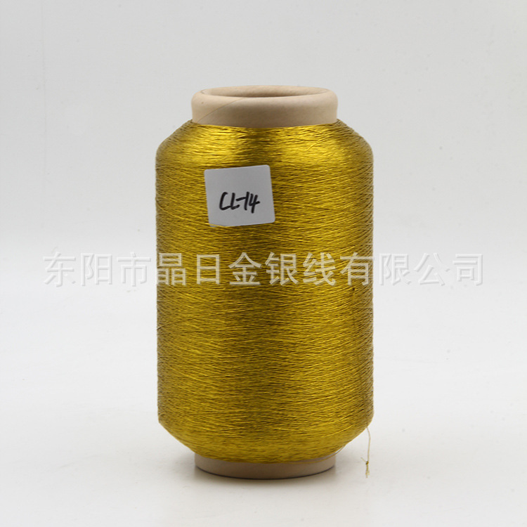 PET film 600D cotton, deep gold, gold and silver thread, wholesale of one piece, CL-14