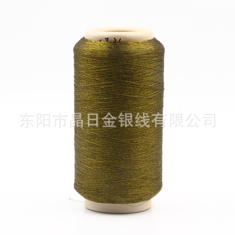 600D cotton yarn, sesame gold and silver thread, CJ-60
