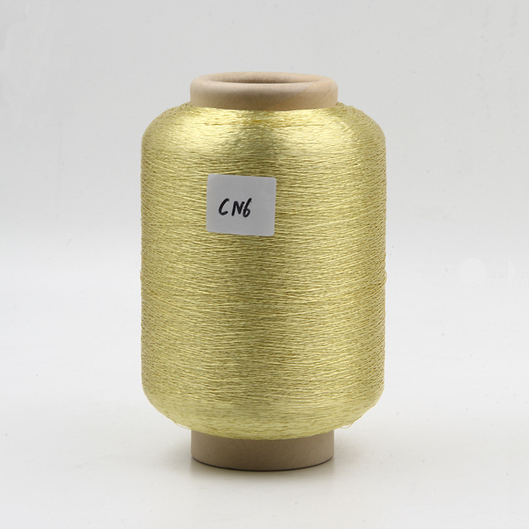 600D cotton pure light white gold and silver thread C-N6
