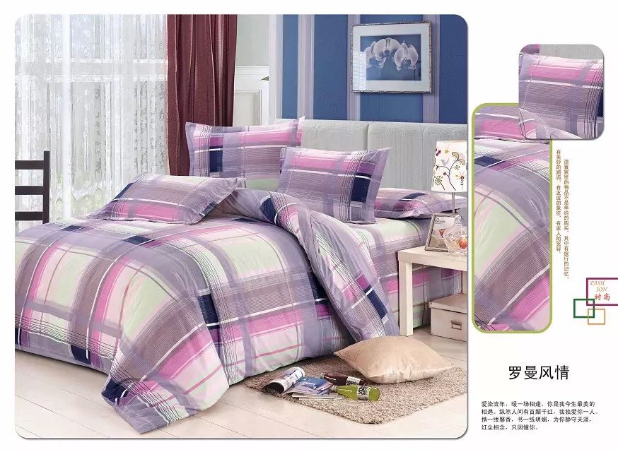 4-piece set, bedding, diamond fleece manufacturer, cheap, brushed, printed, foreign trade