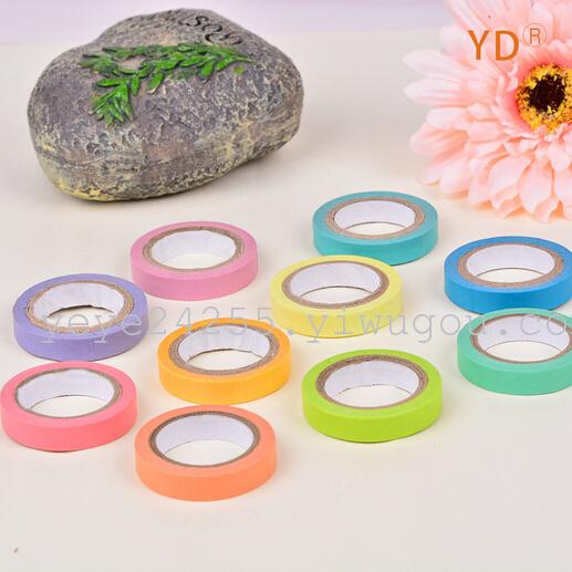 可爱糖果手撕日本和纸彩虹胶带diy胶带产品图