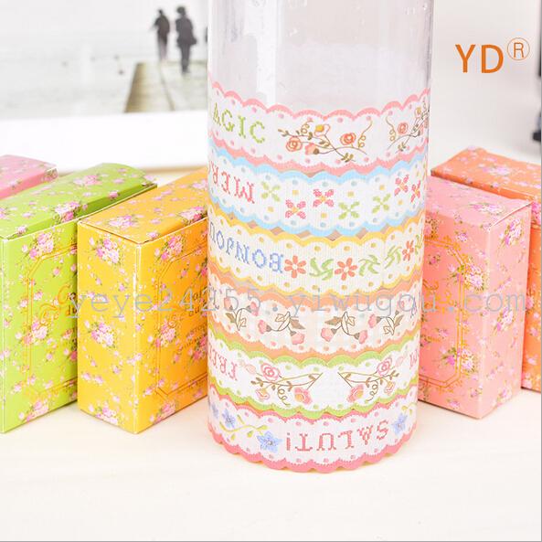 新款超美小碎花边 相册贴角 diy装饰贴纸产品图