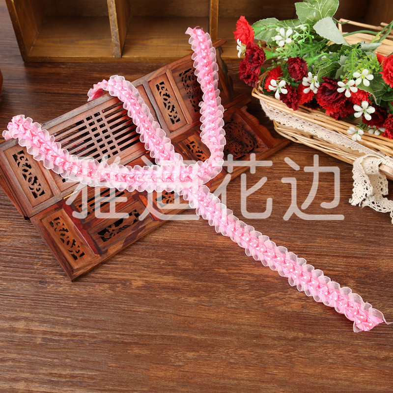 新款点子纱带花边 时尚百搭diy服装服饰辅料蜈蚣花边