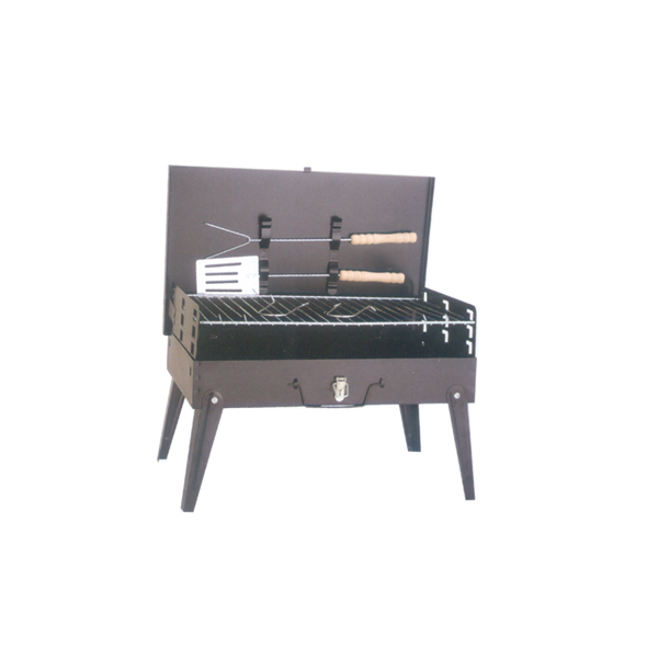 Xanuoduoji portable household barbecue grill, portable barbecue grill, outdoor camping barbecue box grill