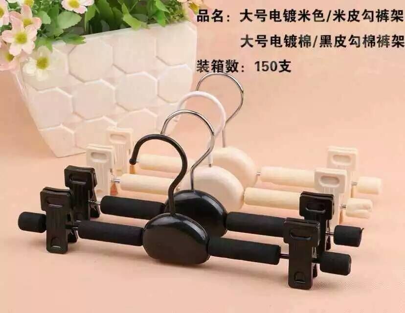 义乌好货 海绵衣架裤架 道具 夹子 不锈钢制品 一件起批产品图