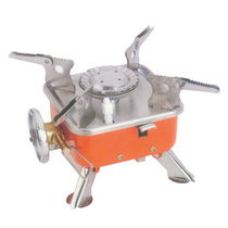 Chanodoge outdoor windproof burner split portable camping stove butane flat gas tank burner burner