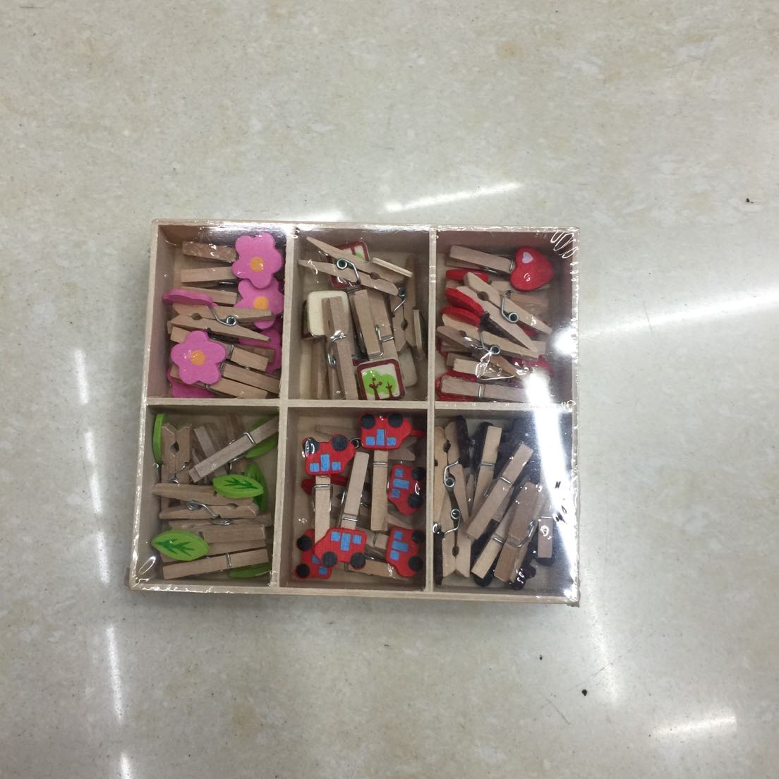 多款韩国装饰小木夹 工艺小夹子 照片墙艺术小木夹