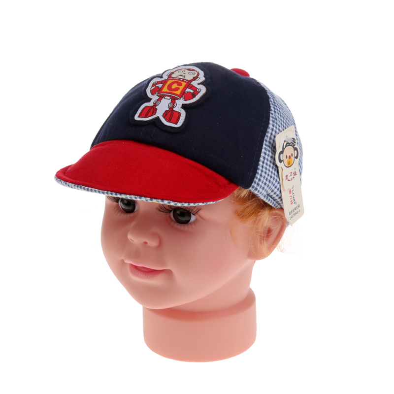 雪力娃韩版软沿帽棒球帽儿童帽遮阳帽A-244细节图