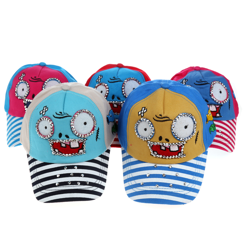 Sheriwa hat Dot drill hat Baseball hat cartoon hat Children's hat Visor A-231