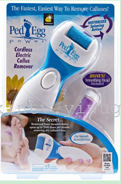 TV爆款ped egg新款电动去死皮磨脚器磨脚皮