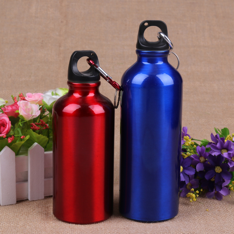 Aluminum sports kettle outdoor portable travel water cup bicycle water cup 500ml aluminum kettle thumbnail