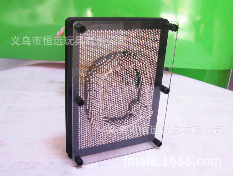 大号3D手模 金属针手模 克隆手印脚印 针框玩具产品图