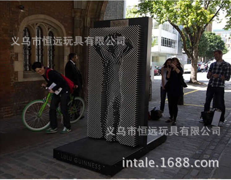 大号3D手模 金属针手模 克隆手印脚印 针框玩具细节图