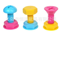 Creative Screw Hook Mini Screw Set Mini color hook wall decoration