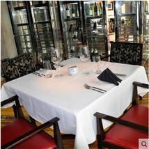 酒店用品全棉酒店桌布欧式纯色台布 高档西餐厅桌布