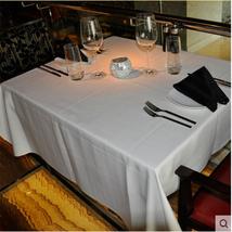 高档西餐厅桌布 酒店用品全棉酒店桌布欧式纯色台布