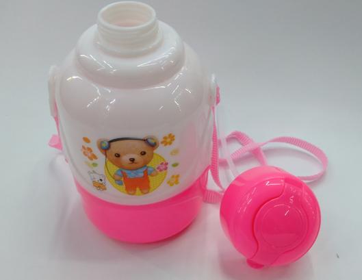 儿童水杯学生吸管杯塑料带盖运动便携可爱卡通杯子水壶细节图