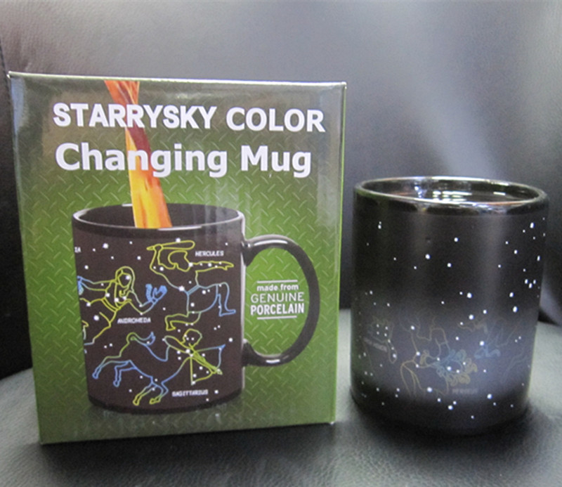 Constellation Mug cup十二星座变色杯细节图