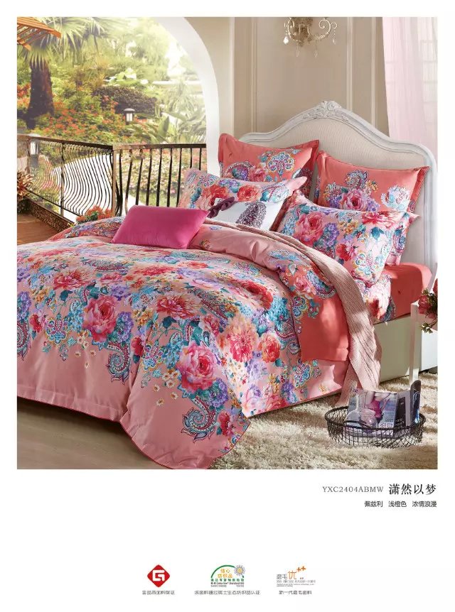 Factory direct sales of all-cotton active brushed high-density four-piece sets Application Scenario