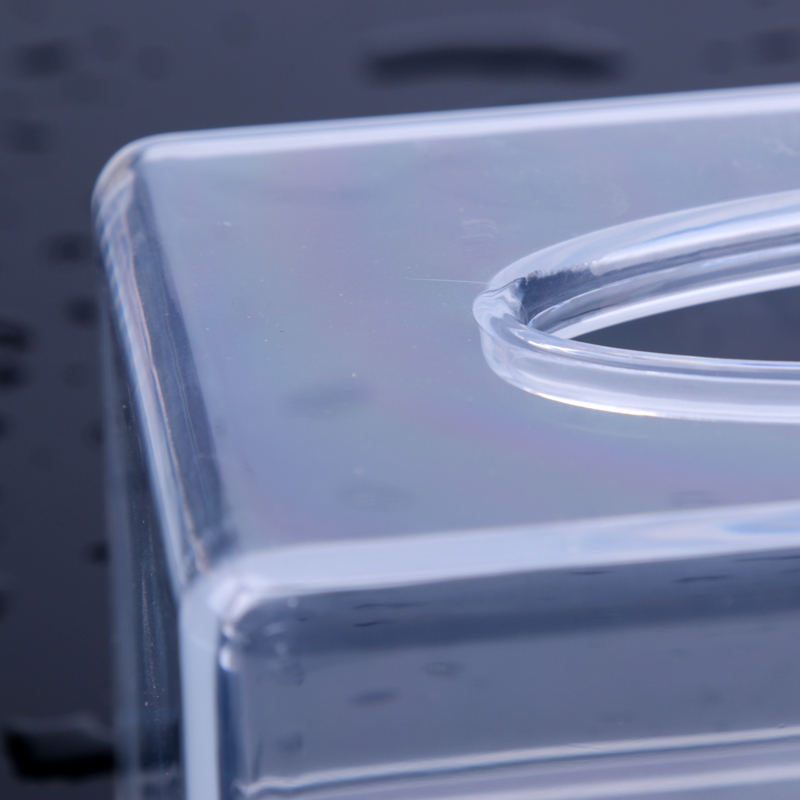 Acrylic tissue box, transparent box, tissue box, household tissue rack ZA-005 Application Scenario