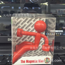 Creative magnetic Man Key pendant Magnet Man refrigerator sticker