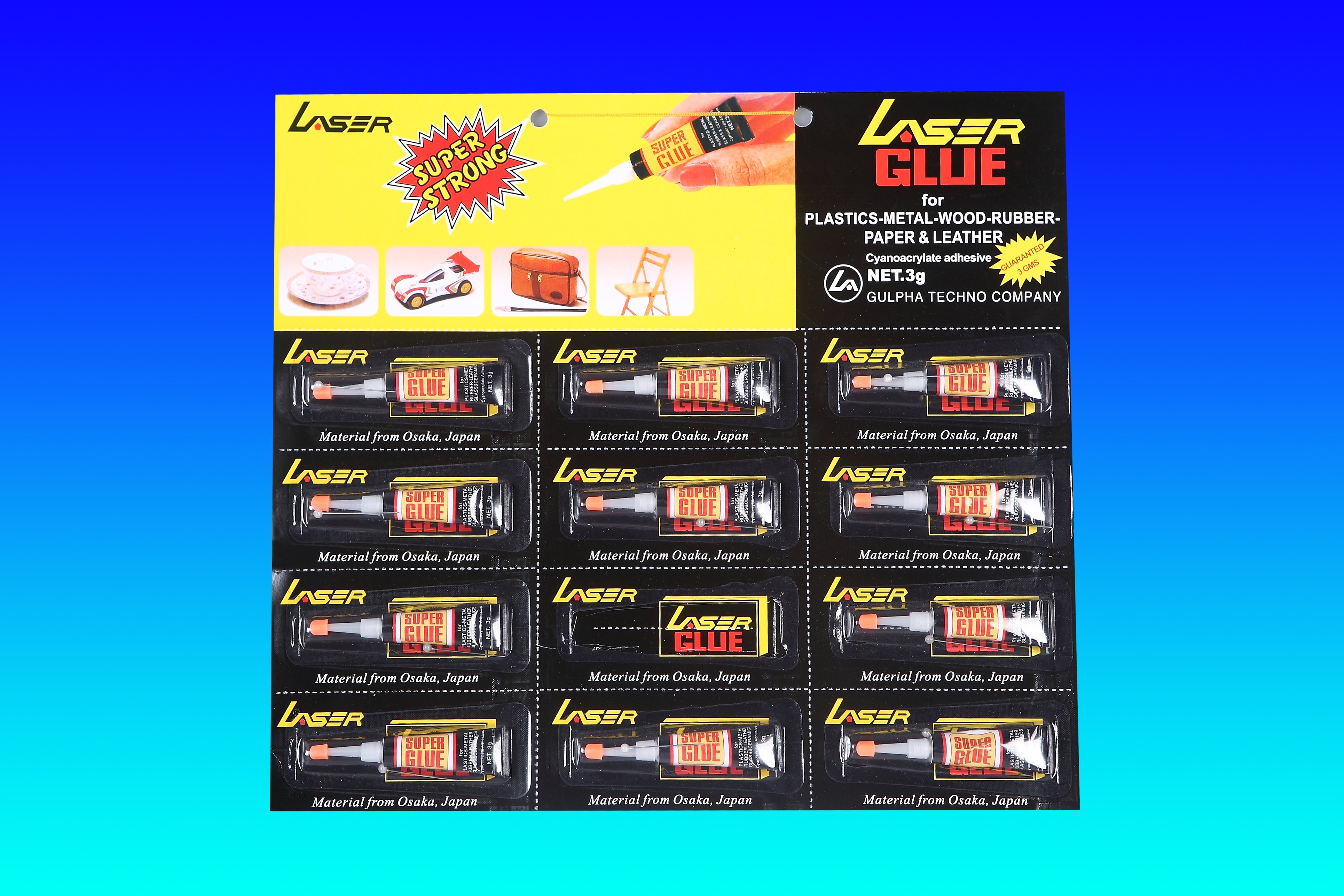 LASERTEE胶水 强力胶 502胶 万能胶 瞬间胶 速干胶产品图