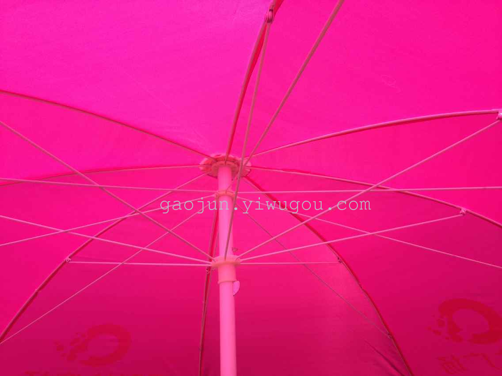 Custom-made outdoor advertising umbrellas with UV protection and direct sales from the manufacturer of outdoor sunshades details Picture