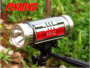 Super bright double light fishing light high power fishing light blue light fishing light strong LED fishing light