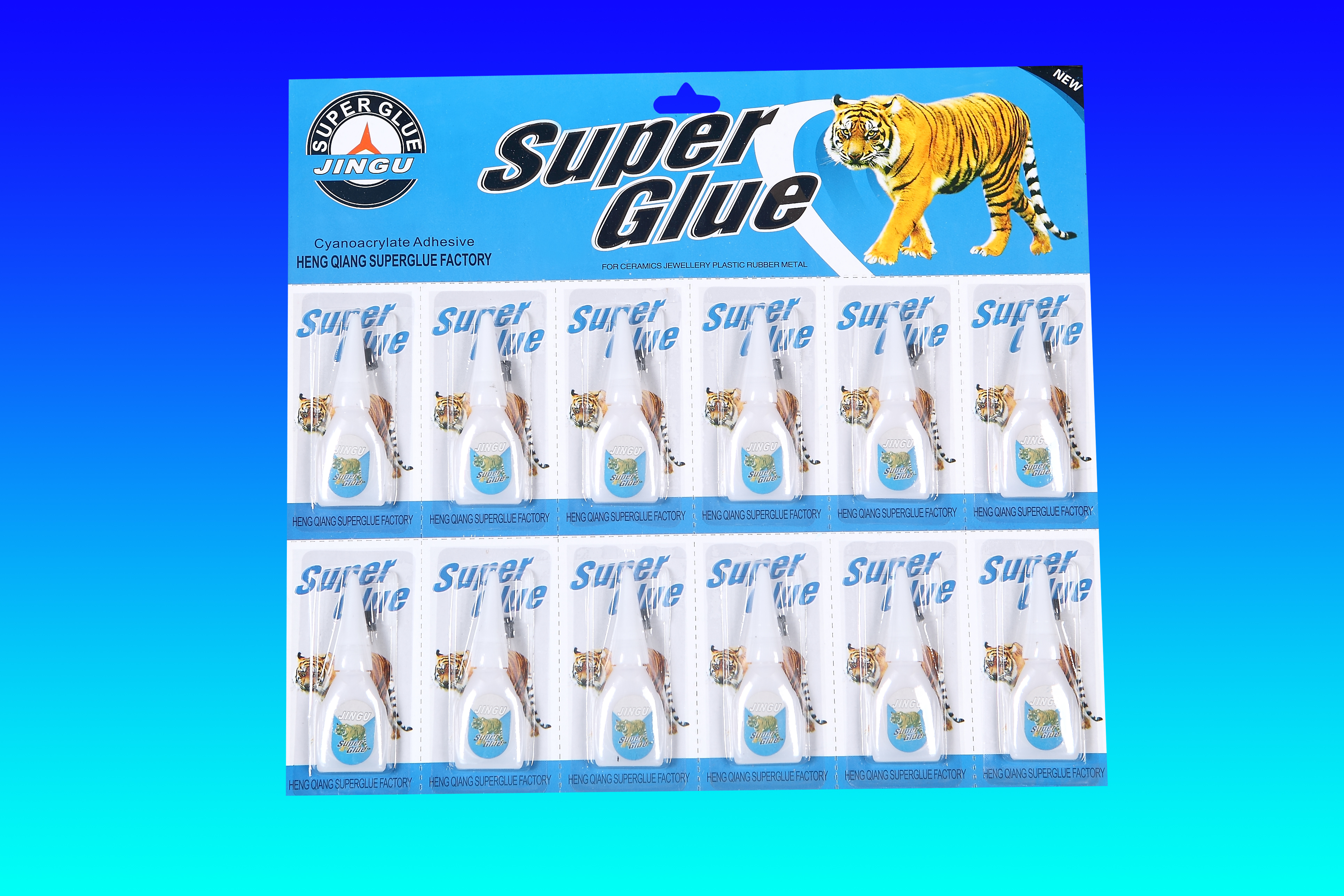 红卡鞋胶 强力胶水 502瞬间胶 塑料瓶装鞋用胶水 super glue产品图