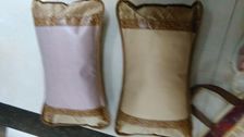 优质高档双面冰丝香枕 高粱壳 手提袋包装保健枕。