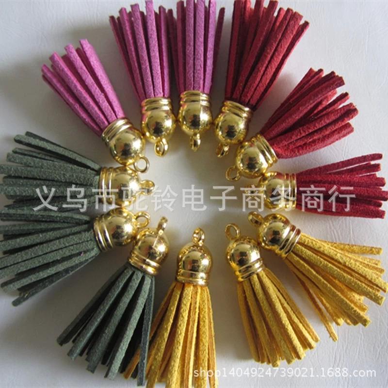 Tassel Leather Rope Hanging Ear Mobile Phone Pendant Korea Velvet Bar Must Color Size Can Be Customized Application Scenario