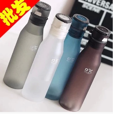 Special sale plastic frosted bouncing cup 500ML/600ML