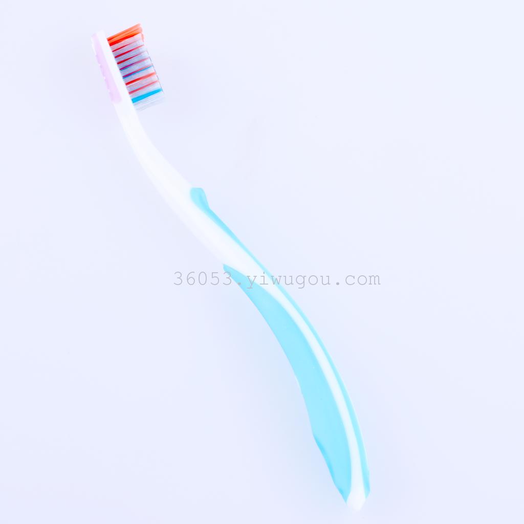 Dental Health Guard Neutral Hair 4 Color Foreign Trade Toothbrush Wholesale L-405 Application Scenario
