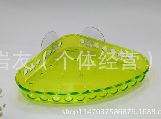 镂空吸盘浴室置物架壁挂强力吸壁式厕所三角架
