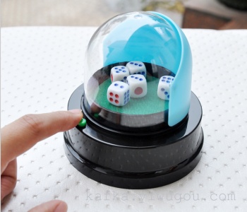 Creative electric dice cup/color cup lottery machine desktop casual dice game machine
