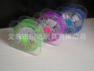 USB Nightlight Fan Fantasy usb Fan 4 "square electric fan