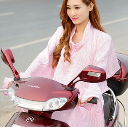 新款电动车防晒衣 防晒防紫外线遮阳披肩产品图